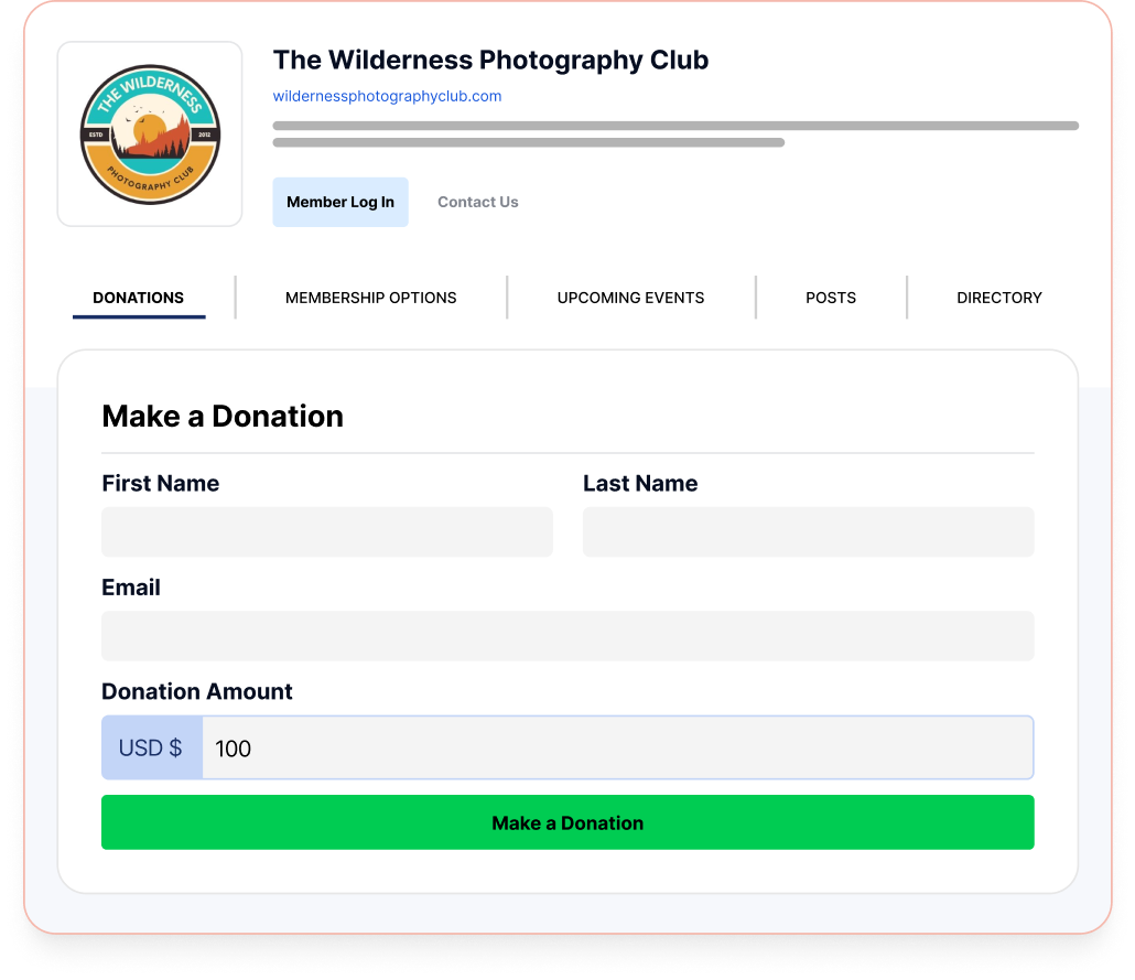Joinit Track Donations